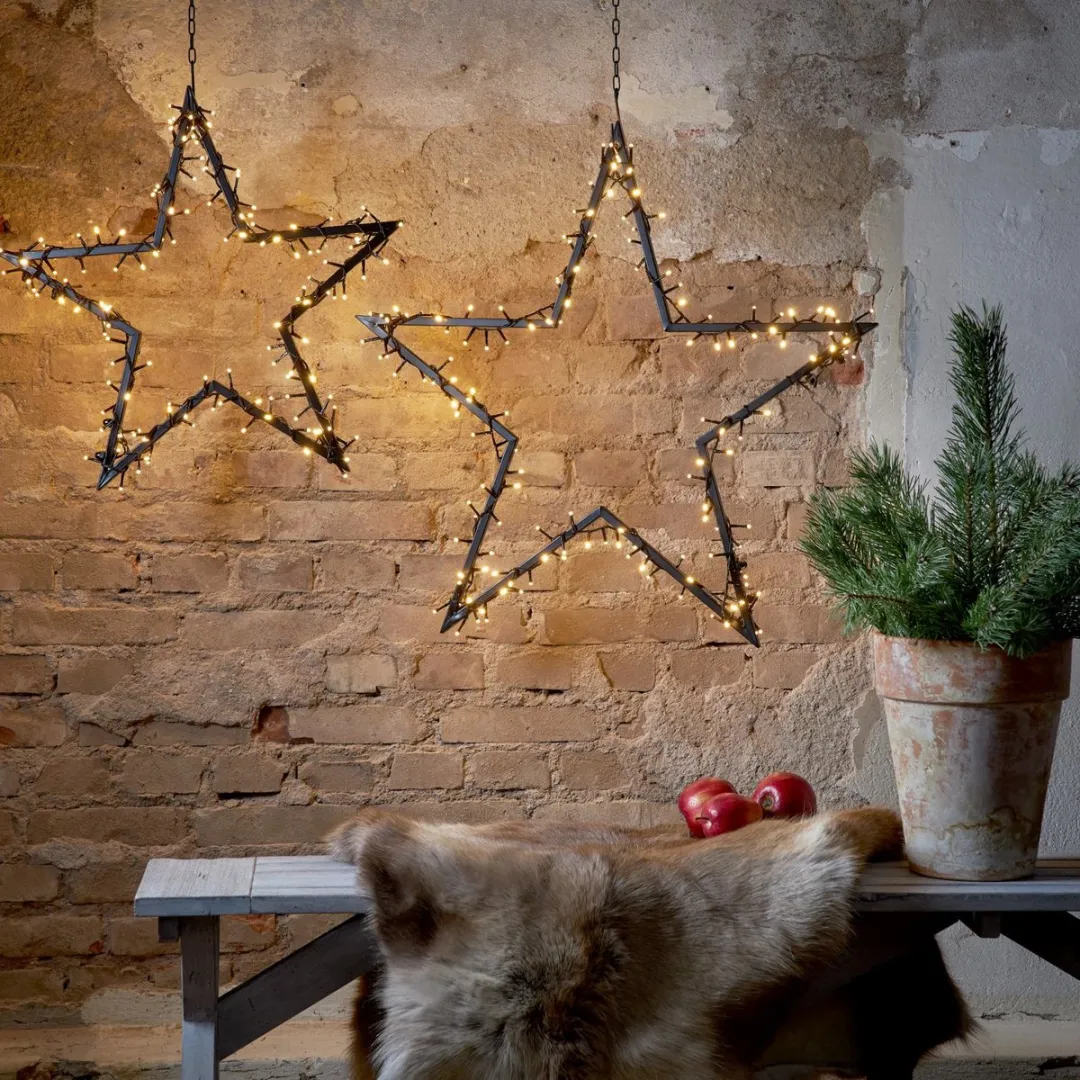 Star Trading Spiky Lichtdecoratie 140 LED - Warm wit - 3,6W