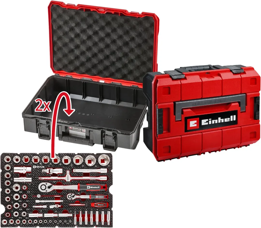 Einhell Stecknuss & Ratschen-Set 60-delig