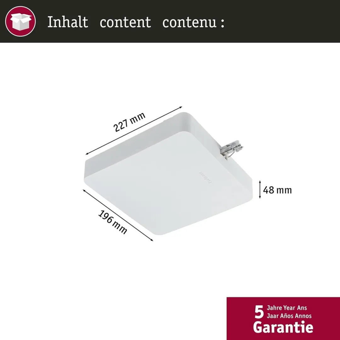 Paulmann Smart Home Zigbee URail Voeding 300W - Wit
