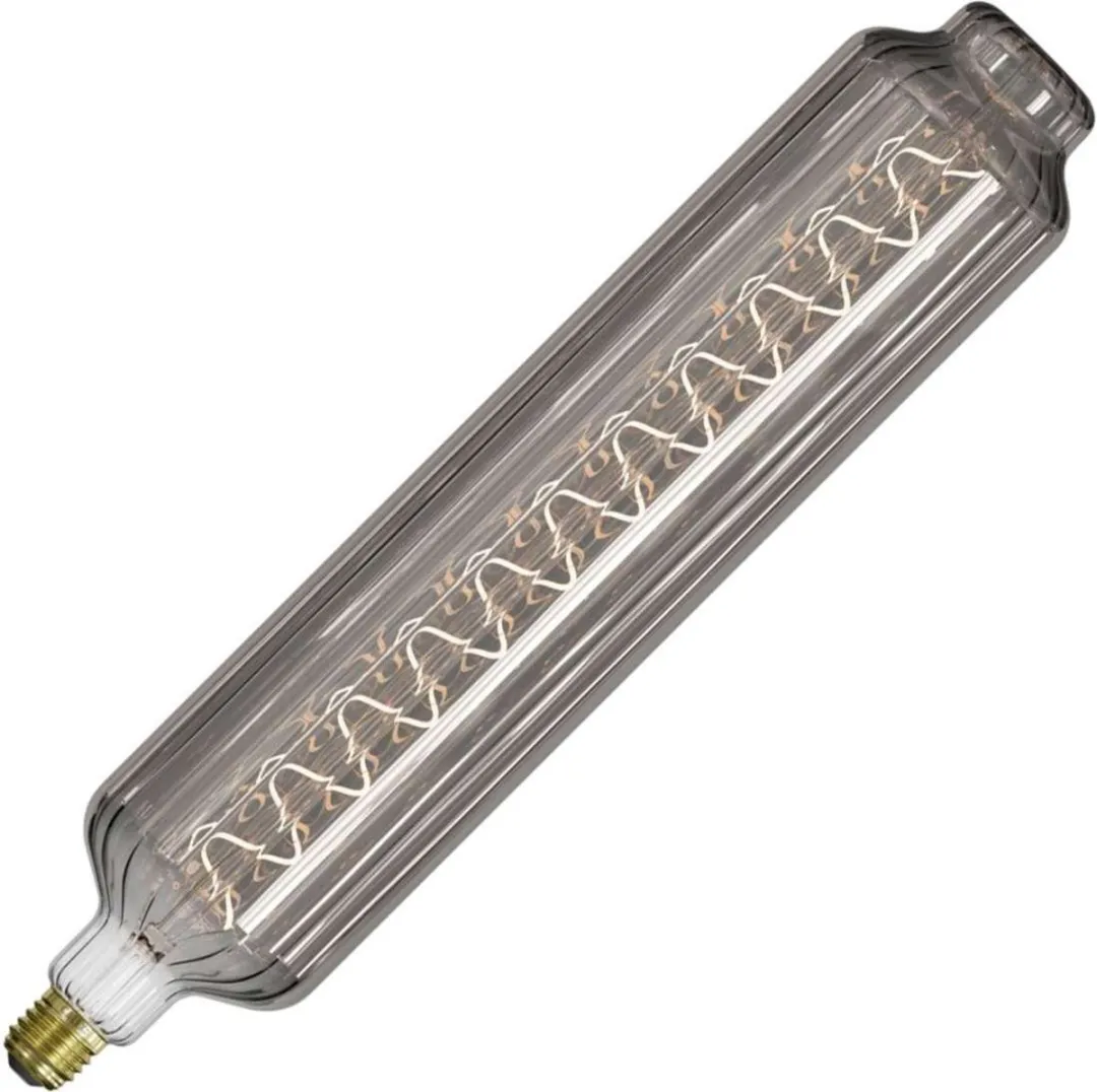Calex Lidingo Ø95 E27 Warm Wit Licht 190 Lumen - Rookglas - afbeelding 6 van 6