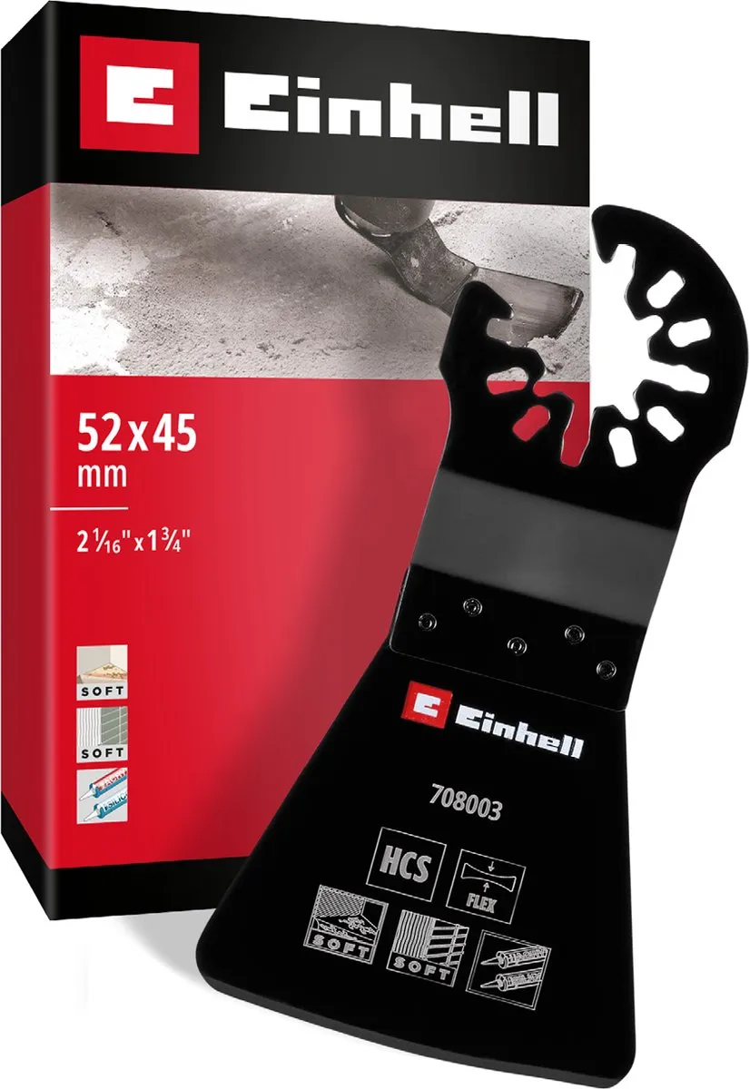 Einhell Flexibele Schraper 52mm