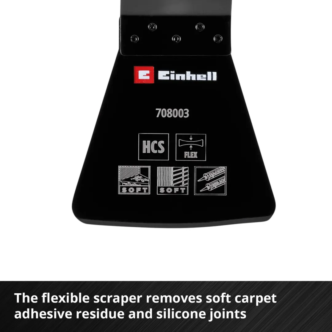 Einhell Flexibele Schraper 52mm - Koolstofstaal
