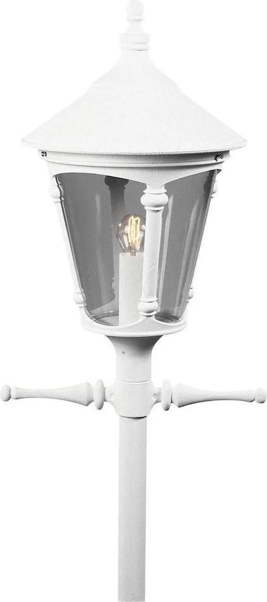 Konstsmide 570-250 Wandlamp - Wit Aluminium