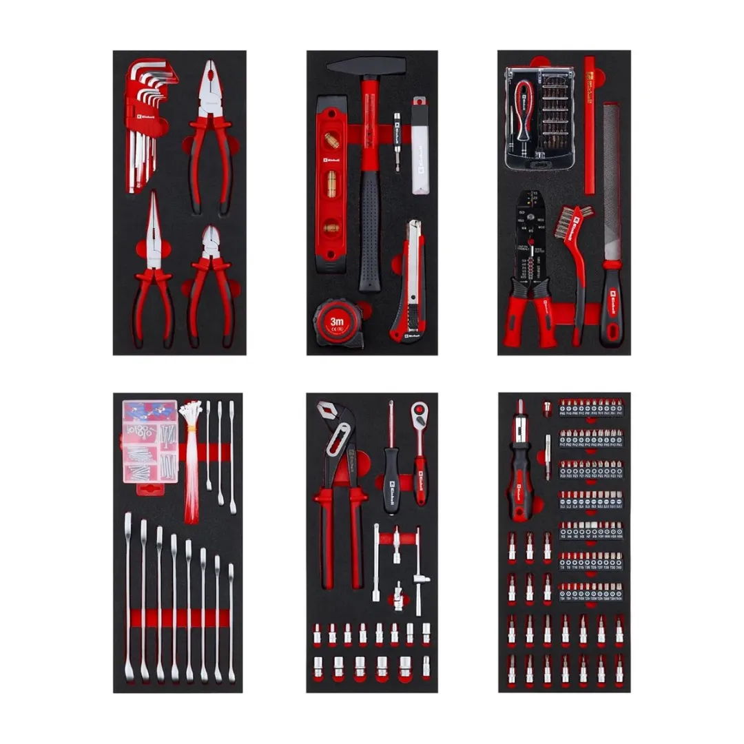 Einhell 6-delige Gereedschapset 299-delig