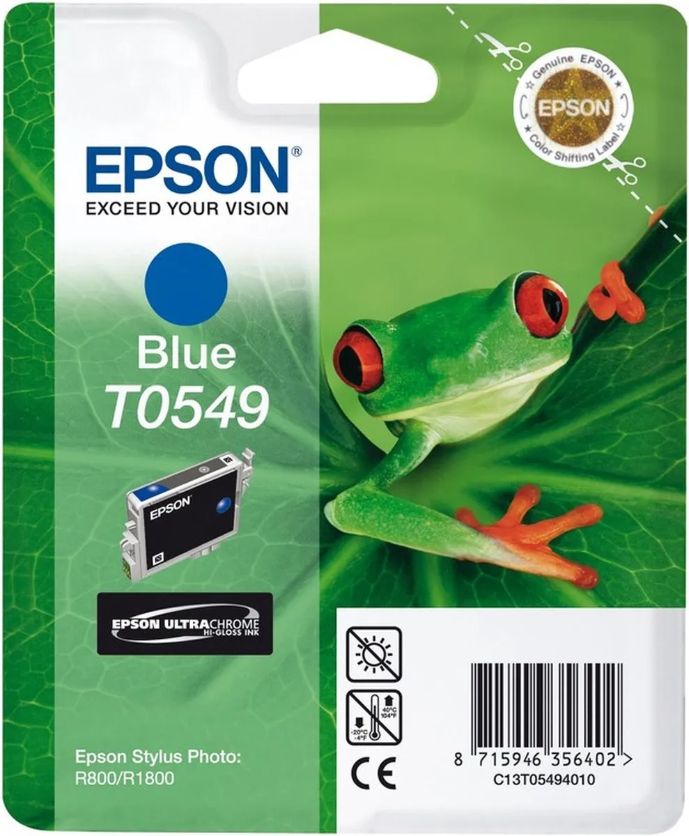 Epson T0549 Cyaan Inktcartridge - 13ml