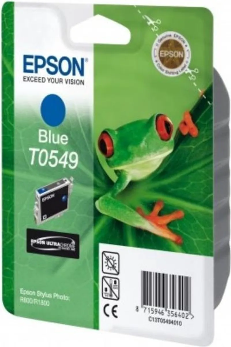 Epson T0549 Cyaan Inktcartridge
