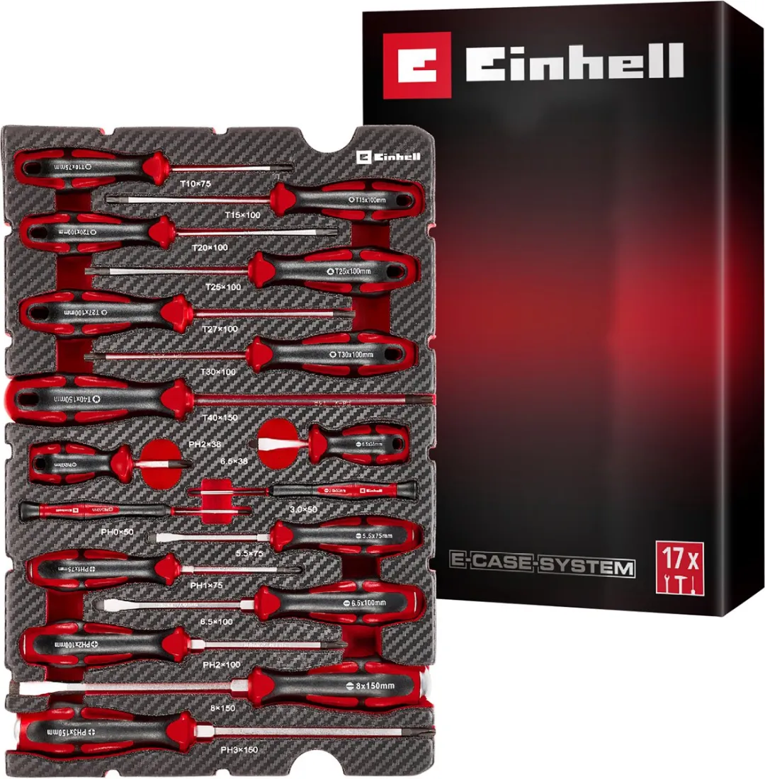Einhell Schraubendreher-Set 17-delig