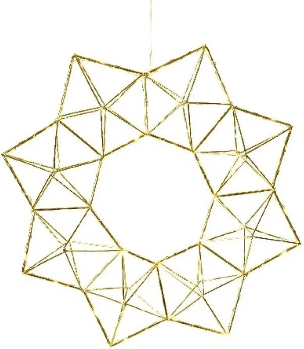 Star Trading 690-50 Lichtdecoratie Figuur - 30 Lampen Warm Wit - Ø40cm - afbeelding 5 van 6