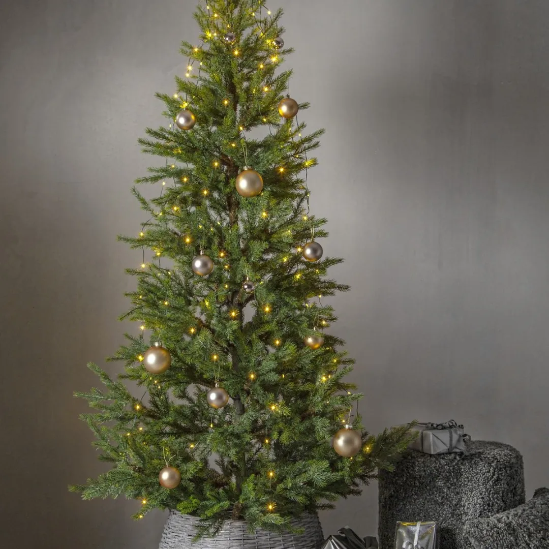 Star Trading Dew Drop Micro LED-lichtketting - 8 Strengen 160 LED - Groen - 2m - afbeelding 5 van 6