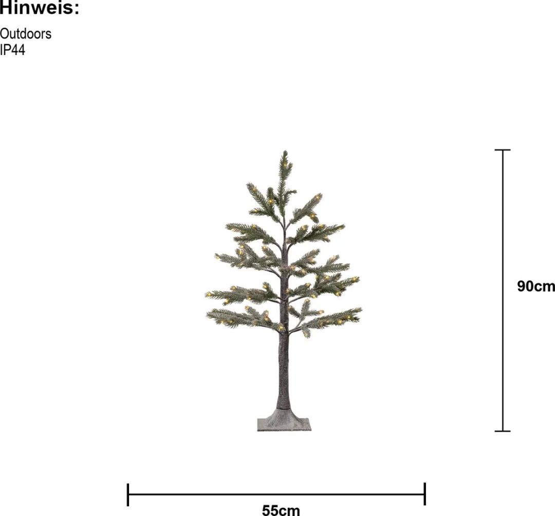 Star Trading Spar LED Boom 90cm Warm Wit