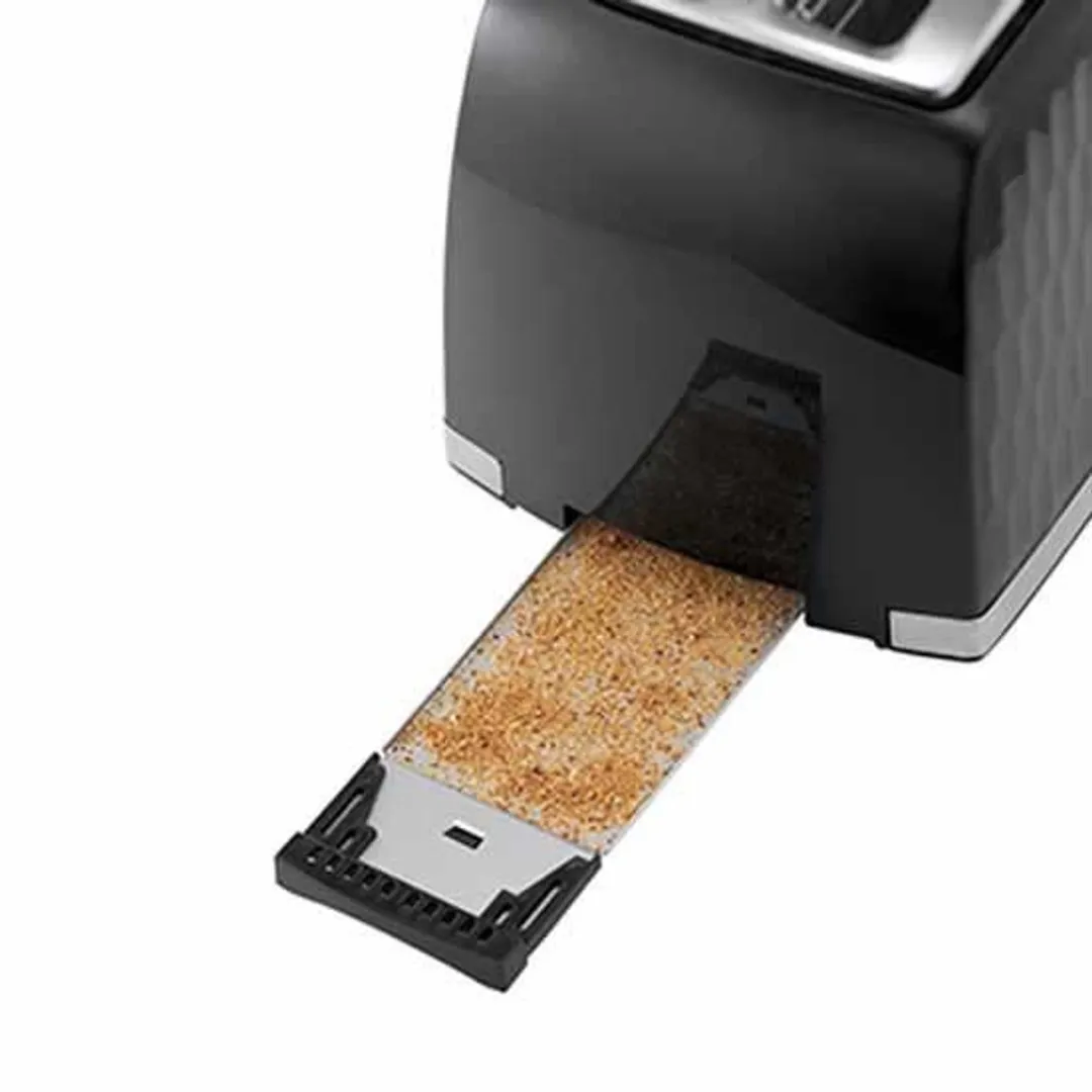 Russell Hobbs Honeycomb 2 Slice Toaster 850W - Zwart - afbeelding 6 van 6
