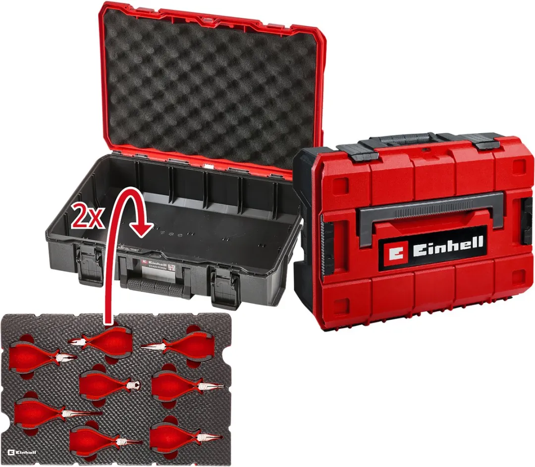 Einhell Zangen-Set 8-delig - Elektronikzangen - Kofferinlegstuk