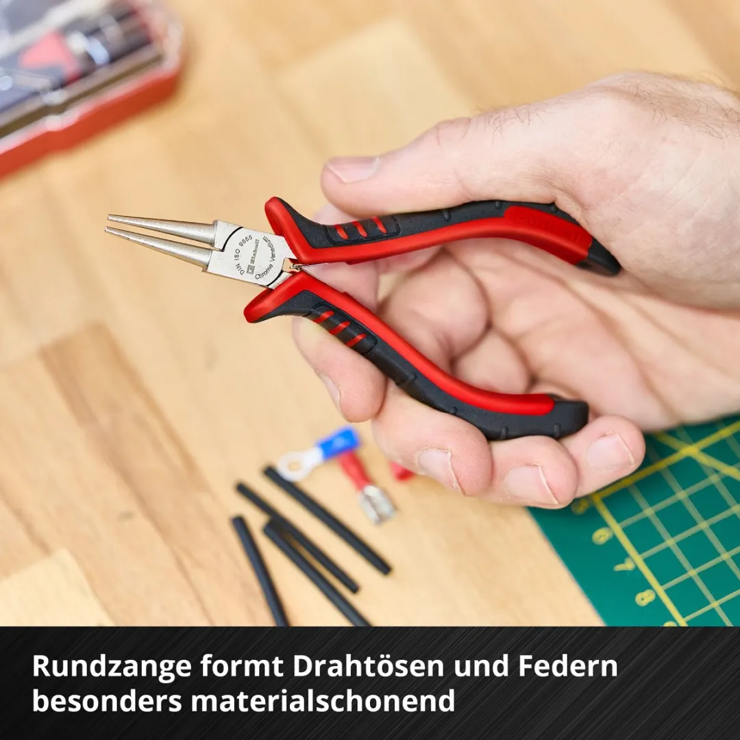 Einhell Zangen-Set 8-delig - Elektronikzangen - Kofferinlegstuk