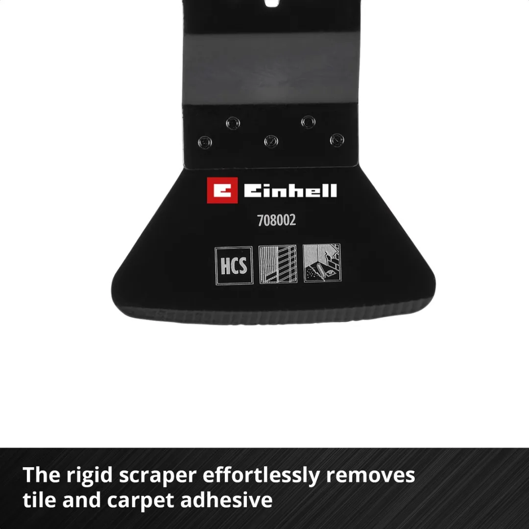 Einhell Vaste Schraper 52mm - Koolstofstaal