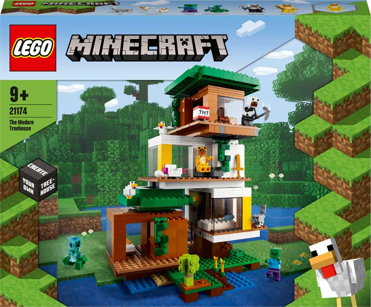 LEGO Minecraft De Moderne Boomhut 21174