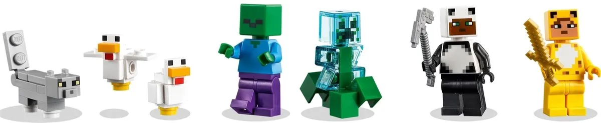 LEGO Minecraft De Moderne Boomhut 21174 - 909 Stukken