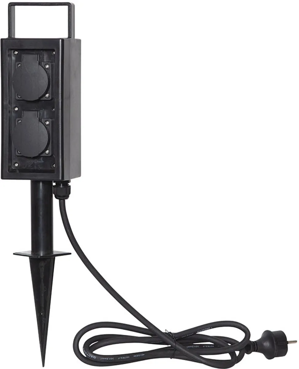 Star Trading Tuinstekker 4x IP44 - 2m Kabel