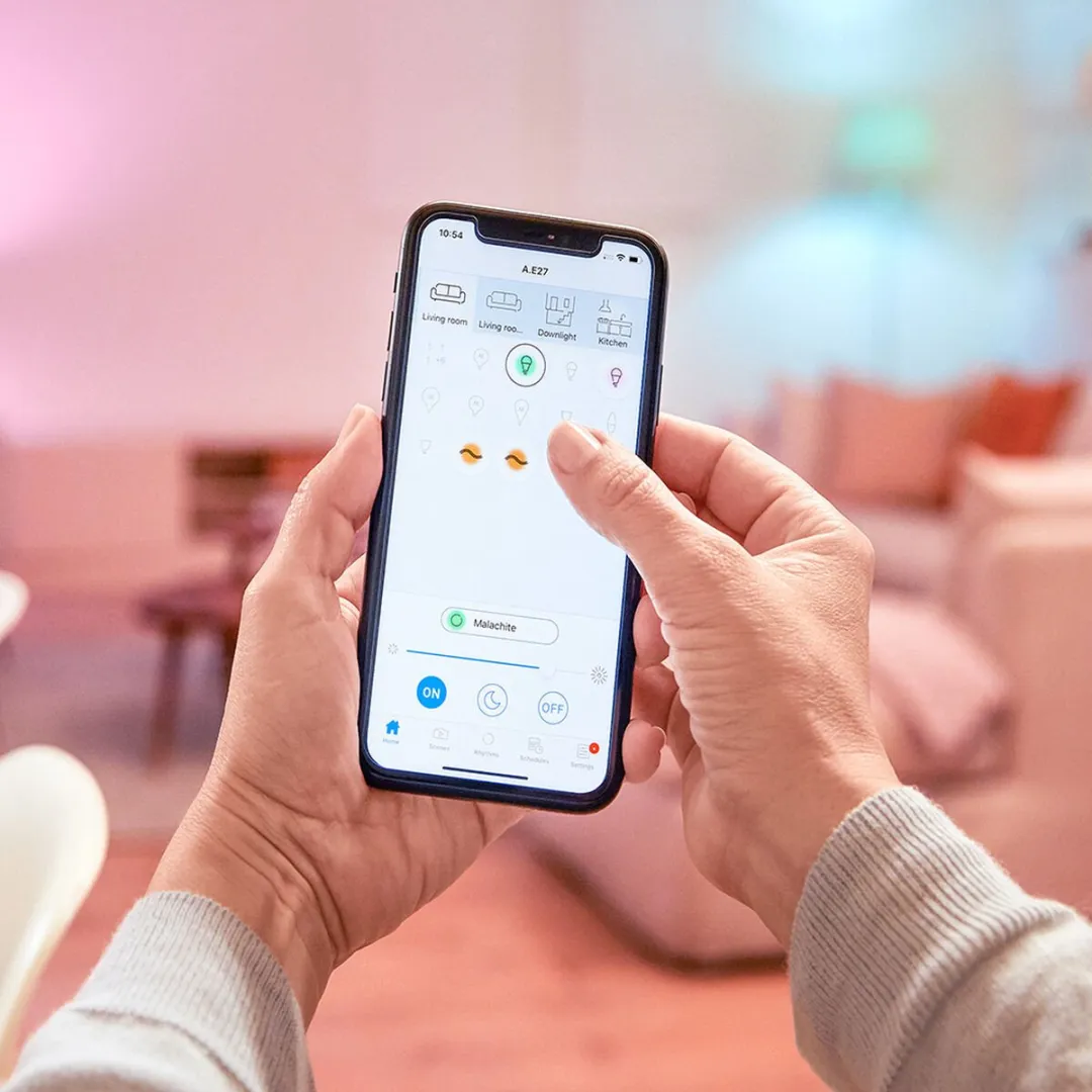 Philips Smart LED E27 8W 806lm Mat - 2700K-6500K