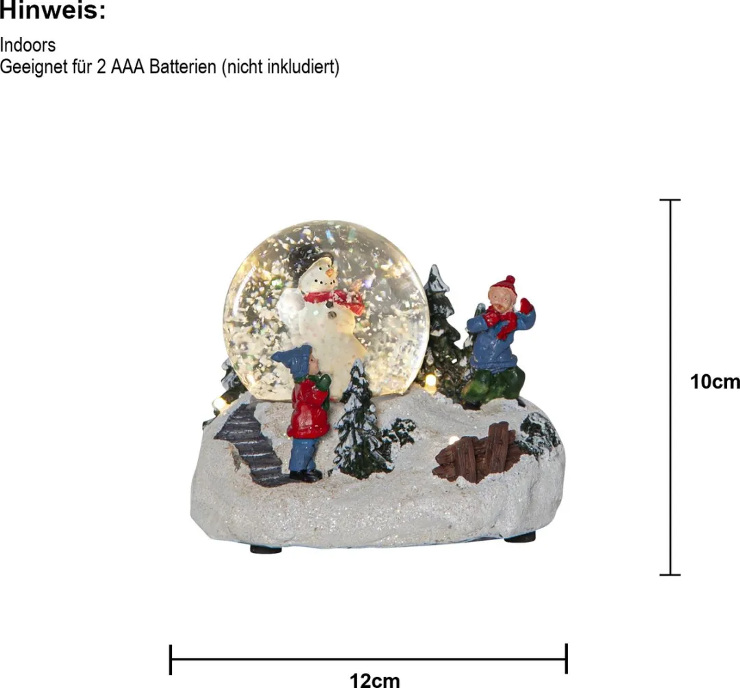 Star Trading LED Landschap Winterville - 12x10cm