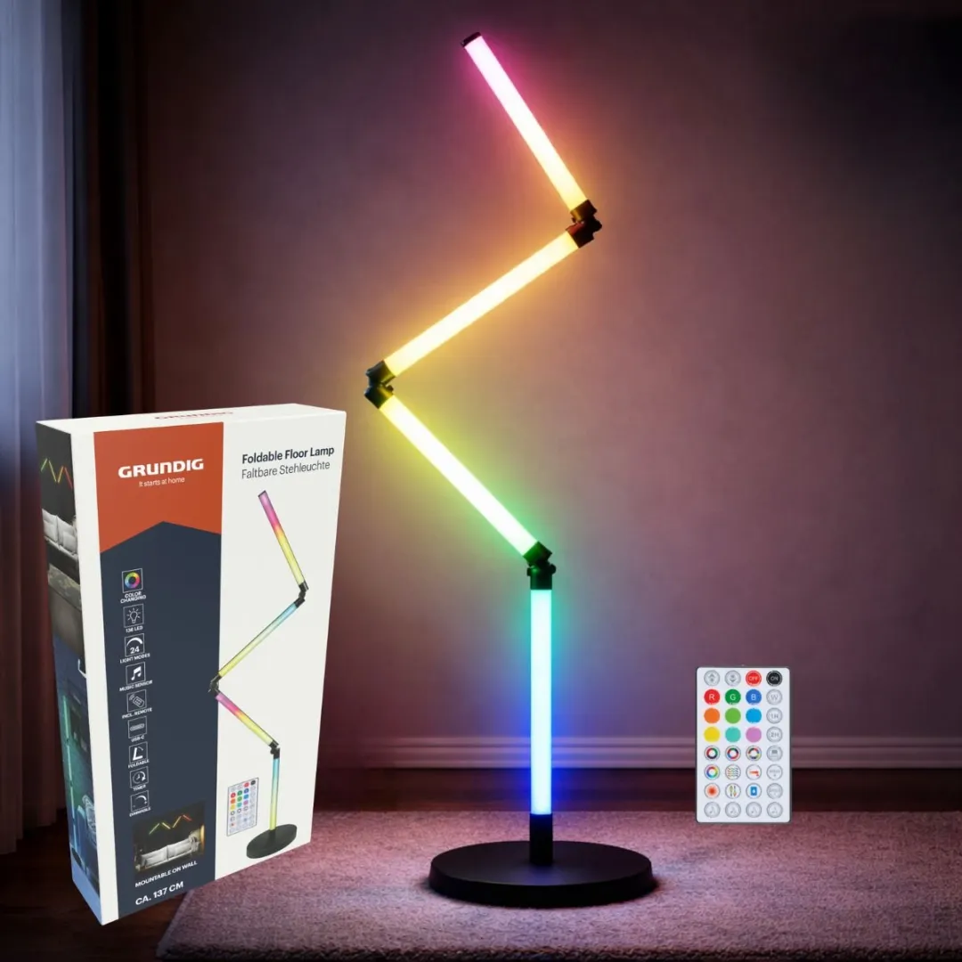 Grundig RGB Vloerlamp 137cm