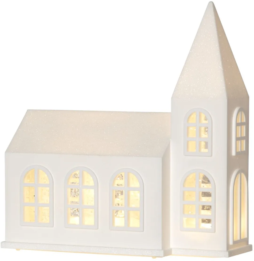 Star Trading LED Kerk Vinter H20,5cm