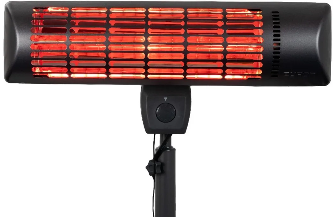 Eurom Q-time Golden 1800S Terrasverwarmer 1800W - Zilver