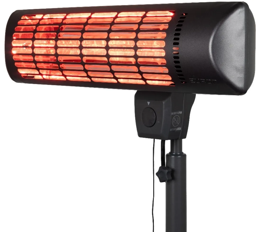 Eurom Q-time Golden 1800S Terrasverwarmer 1800W - Zilver