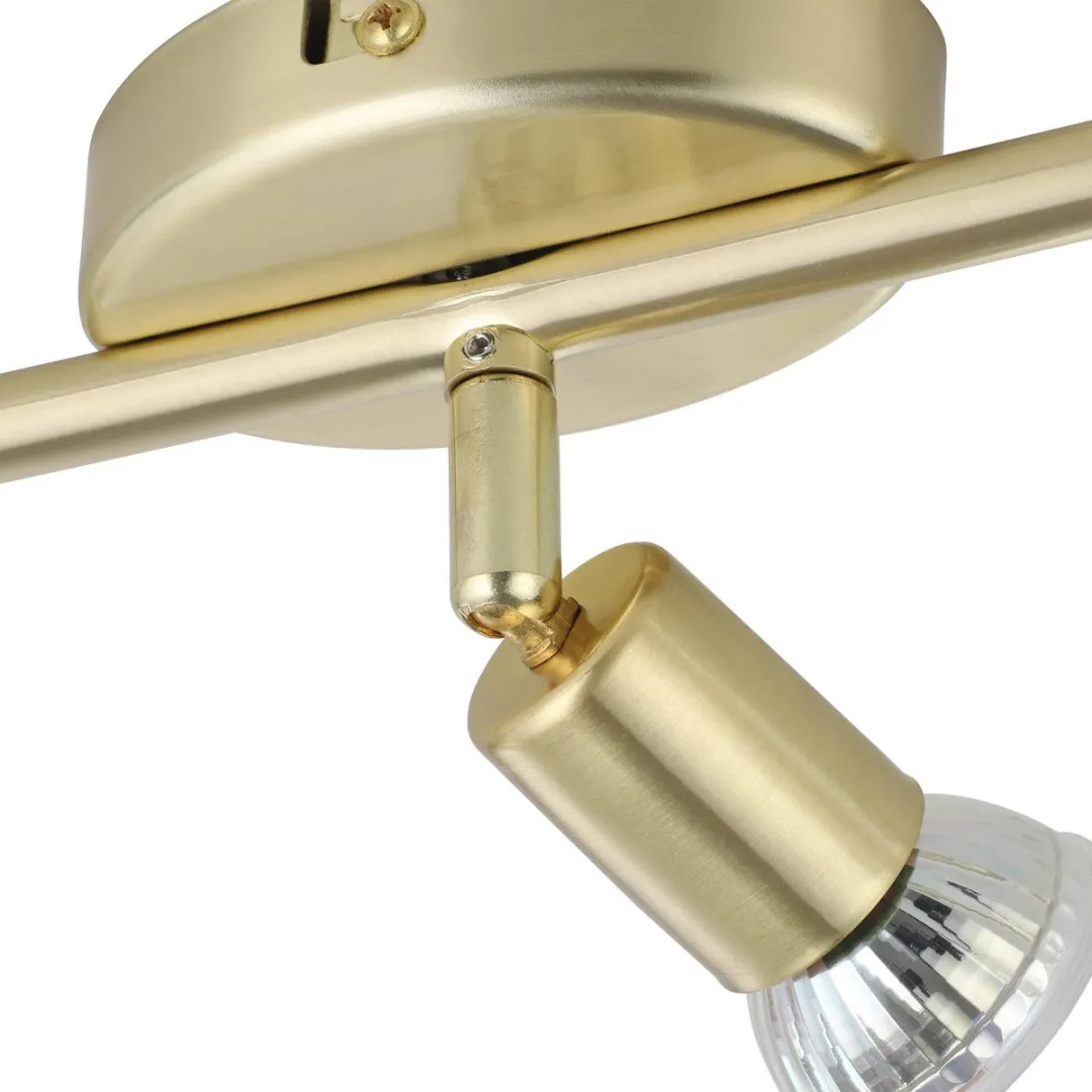 Eglo Buzz-Led Opbouwspot GU10 - 3 Stuks - Ø48.5cm - Goud