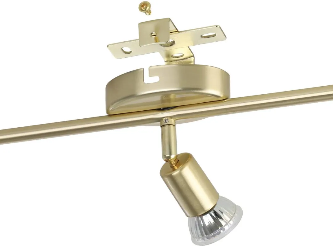 Eglo Buzz-Led Opbouwspot GU10 - 3 Stuks - Ø48.5cm - Goud