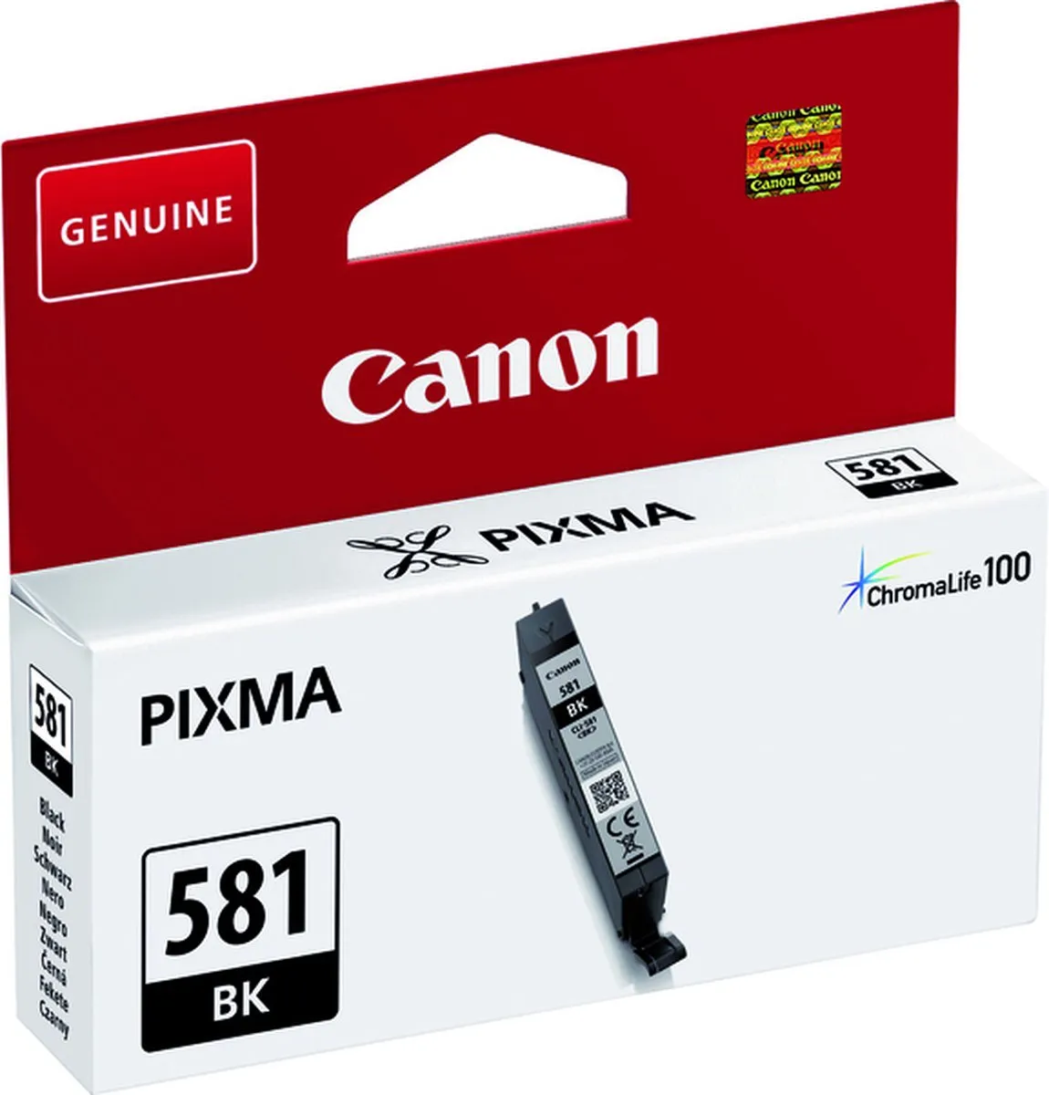 Canon CLI-581BK Inktcartridge - Zwart