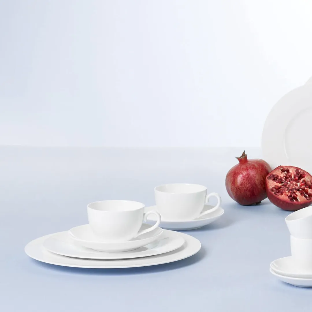 Villeroy & Boch Royal Kaffeeservice 18-delig - 6 Personen - Wit