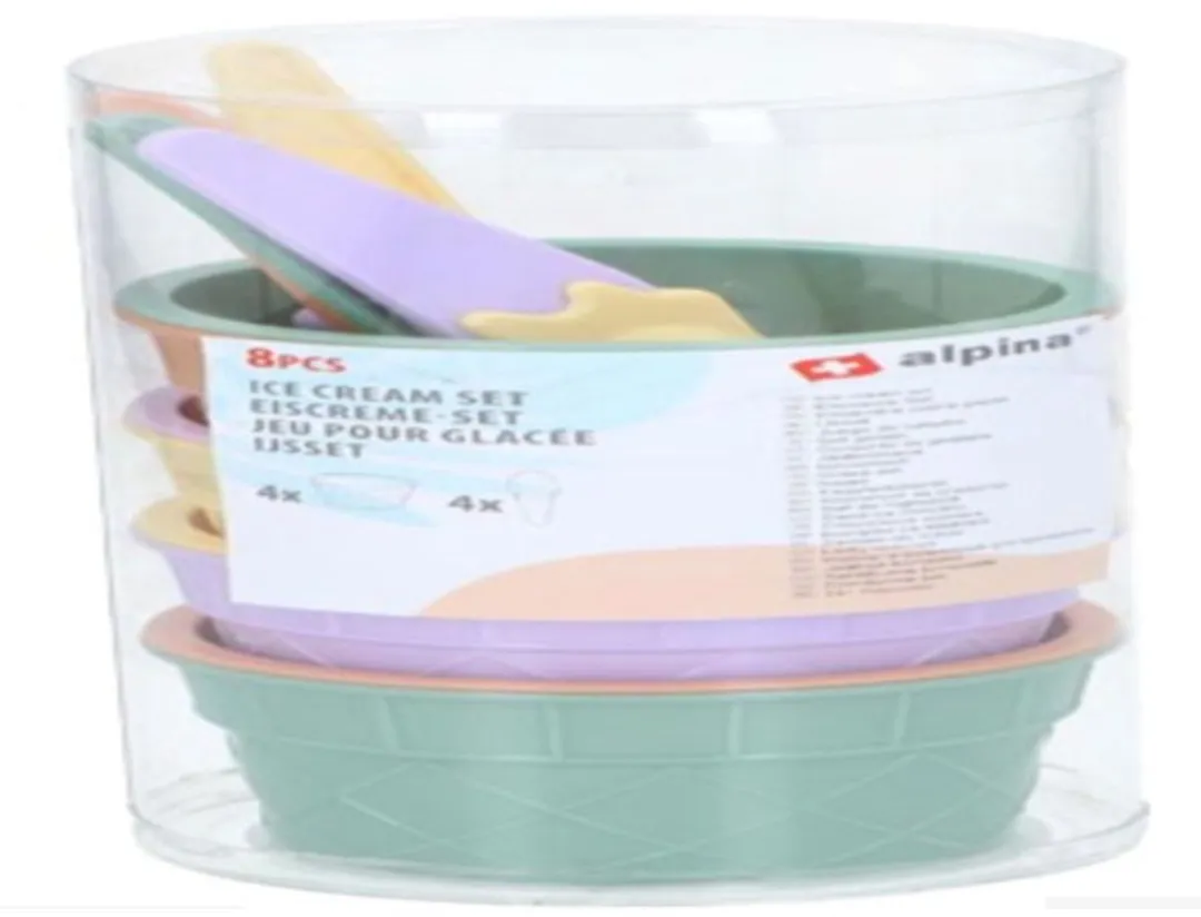 Alpina Ice Cream Set 8-delig