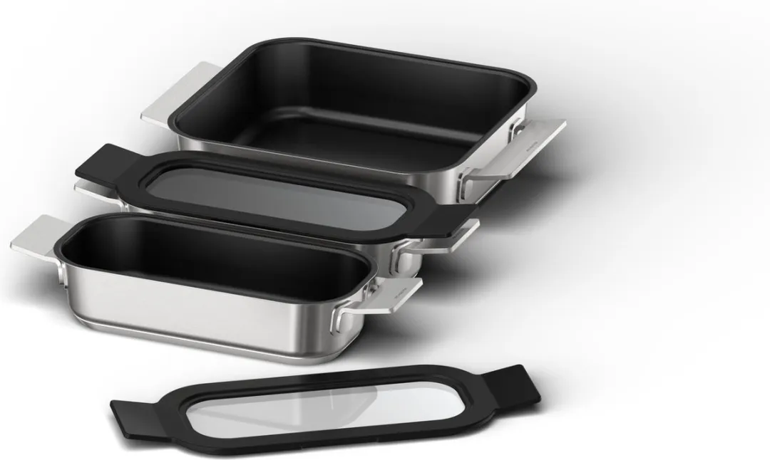 Neff Flex Zilver Pannenset 3-delig Inductie