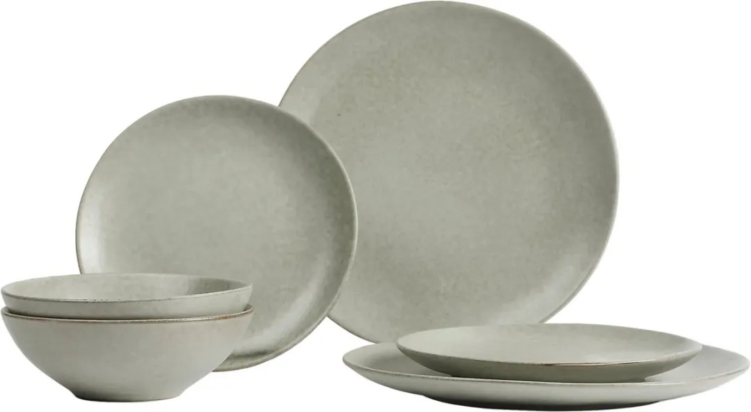 Broste Copenhagen Nordic Marsh Serviesset 6-delig
