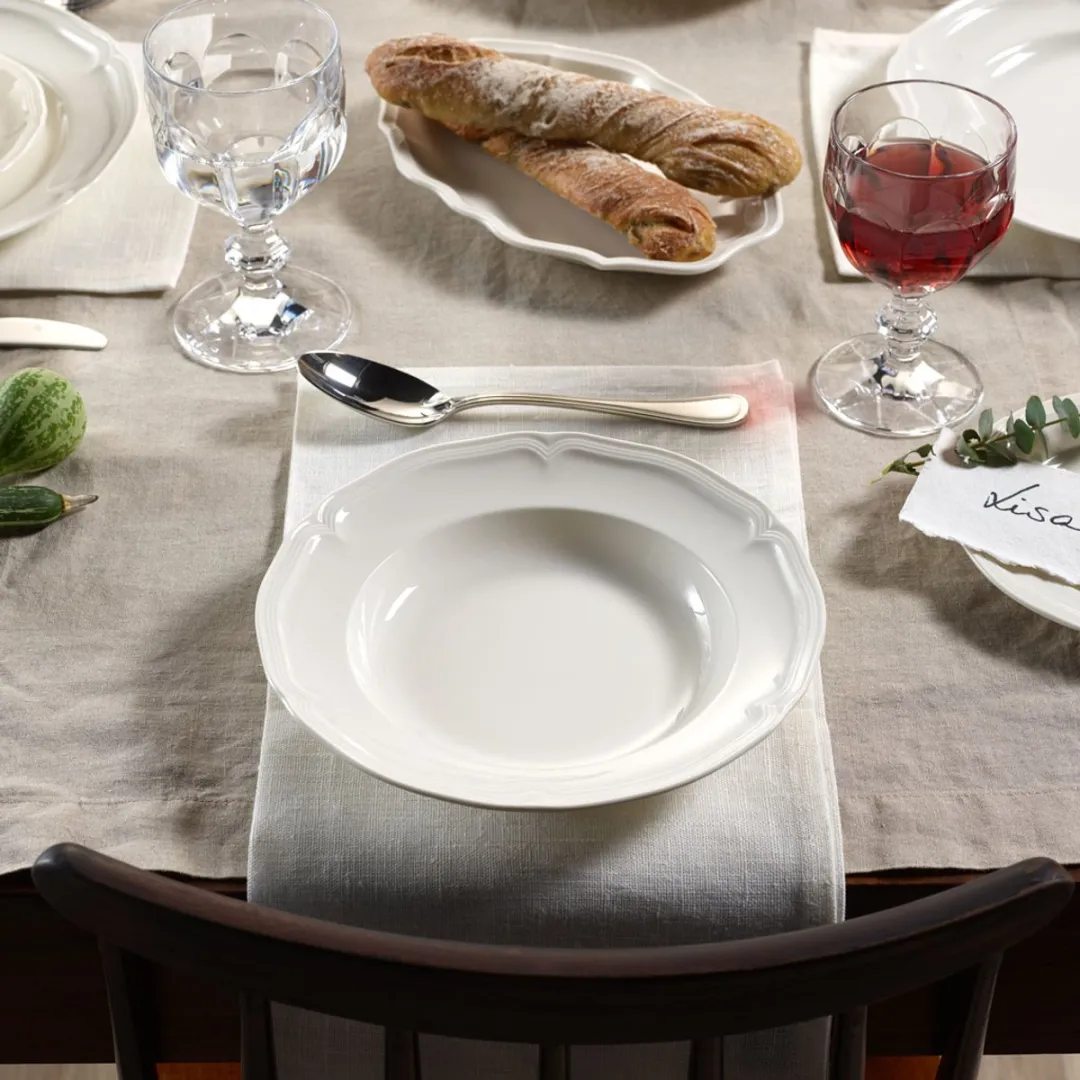 Villeroy & Boch Manoir Kombiservice - 30-delig - Wit