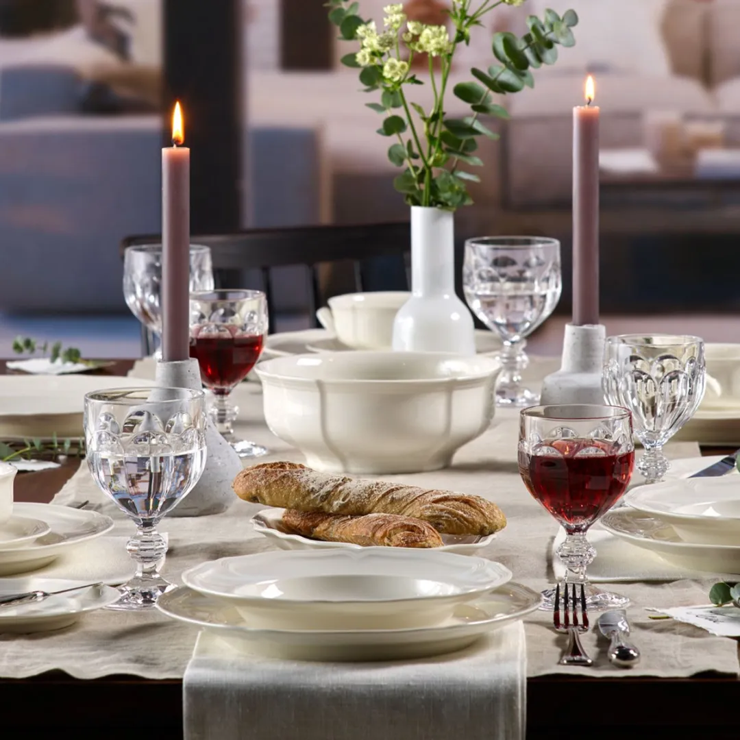 Villeroy & Boch Manoir Kombiservice - 30-delig - Wit