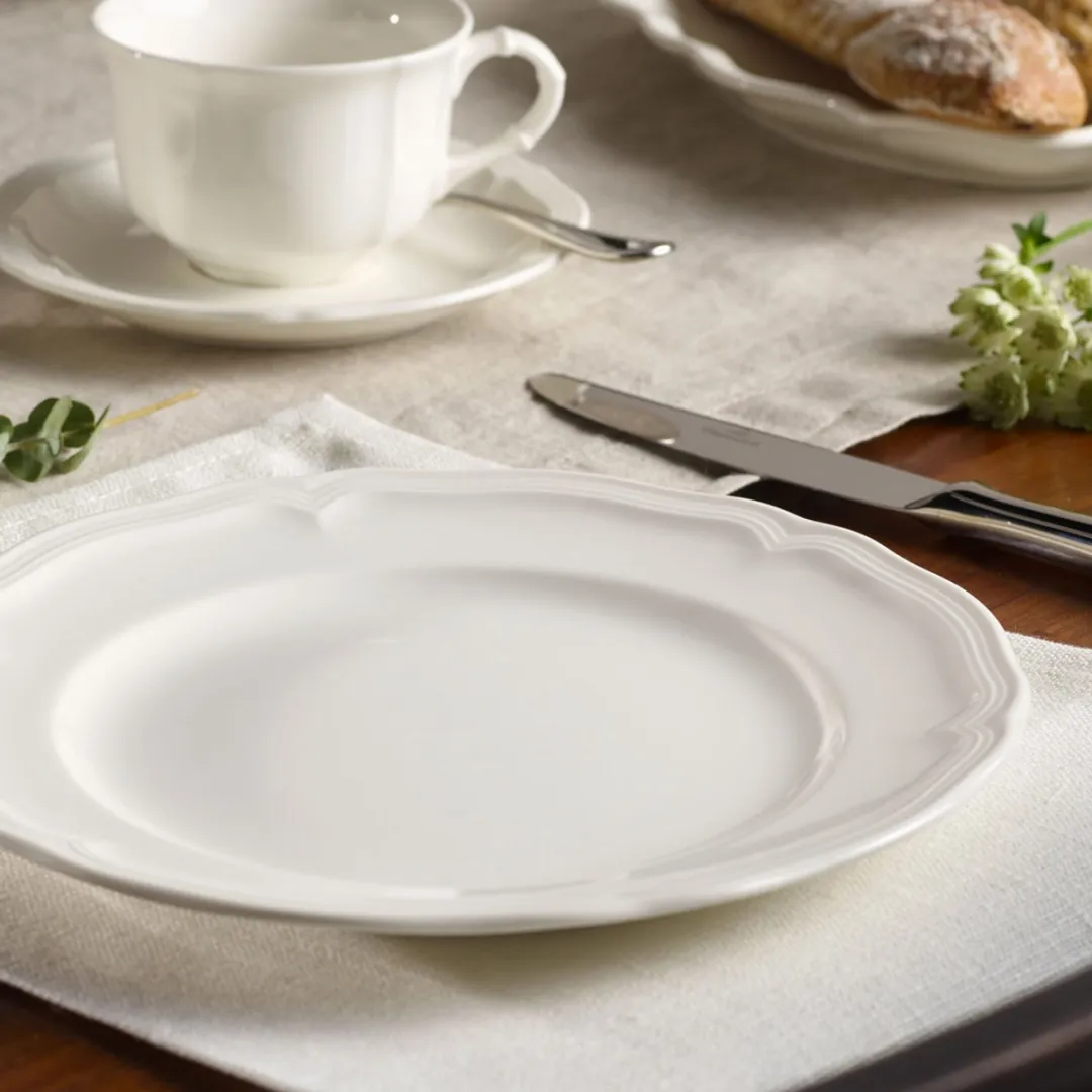 Villeroy & Boch Manoir Kombiservice - 30-delig - Wit
