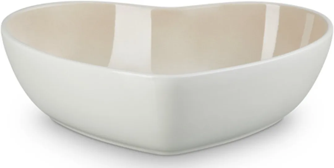 Le Creuset Serveerschaal Hart Meringue L'AMOUR Collection