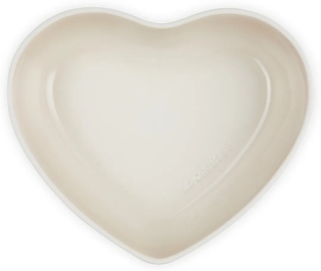 Le Creuset Serveerschaal Hart Meringue L'AMOUR Collection