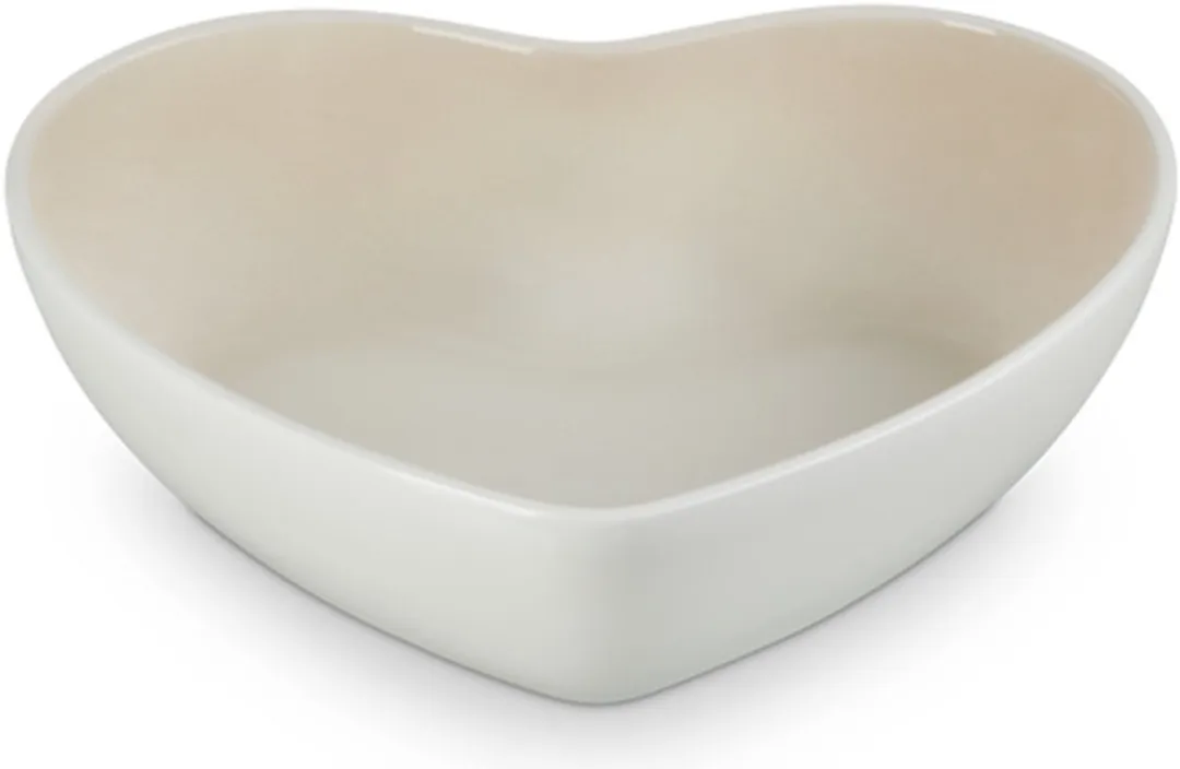 Le Creuset Serveerschaal Hart Meringue L'AMOUR Collection