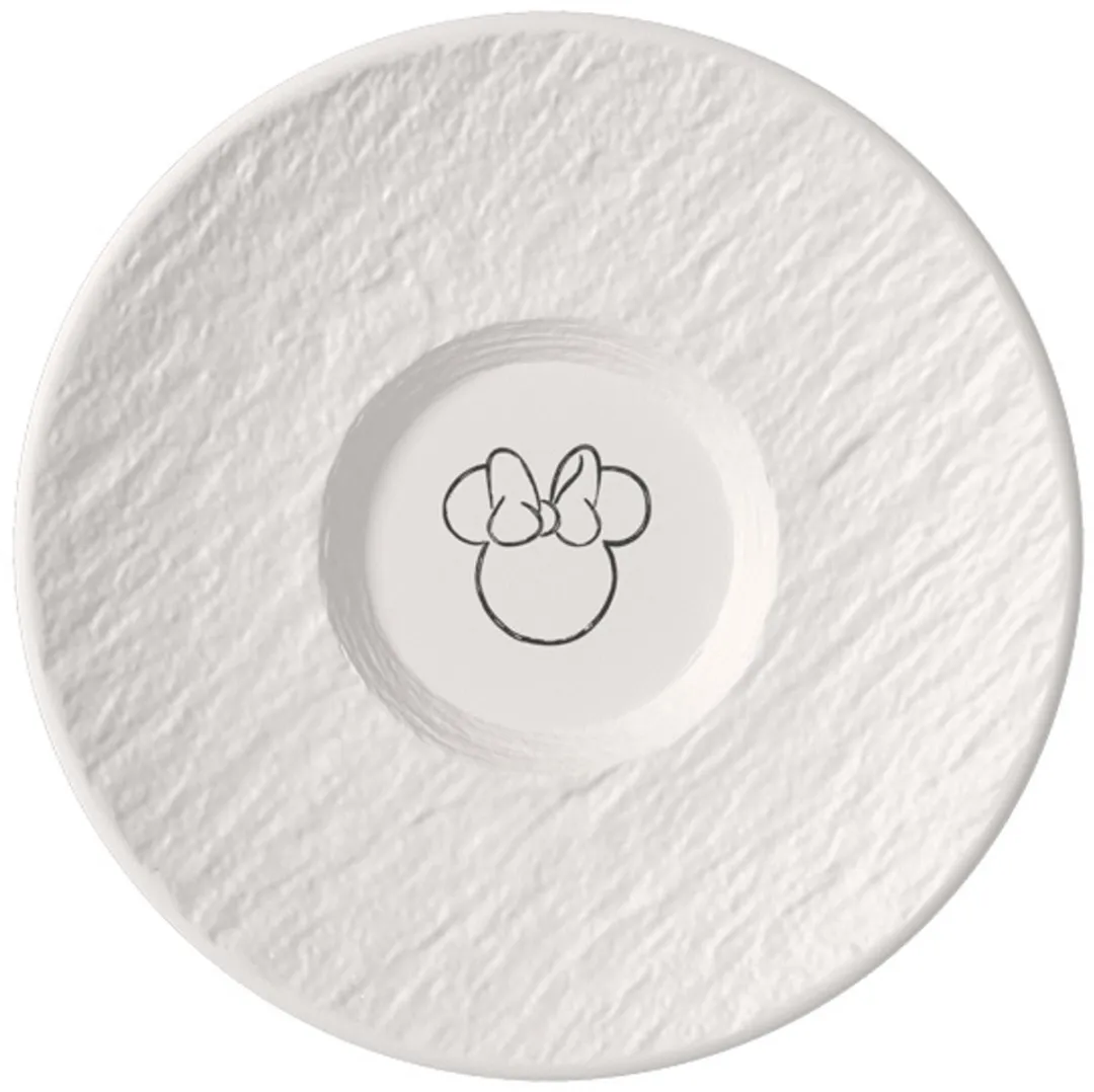 Villeroy & Boch Manufacture Rock Blanc Koffie-ondertassen Mickey Mouse