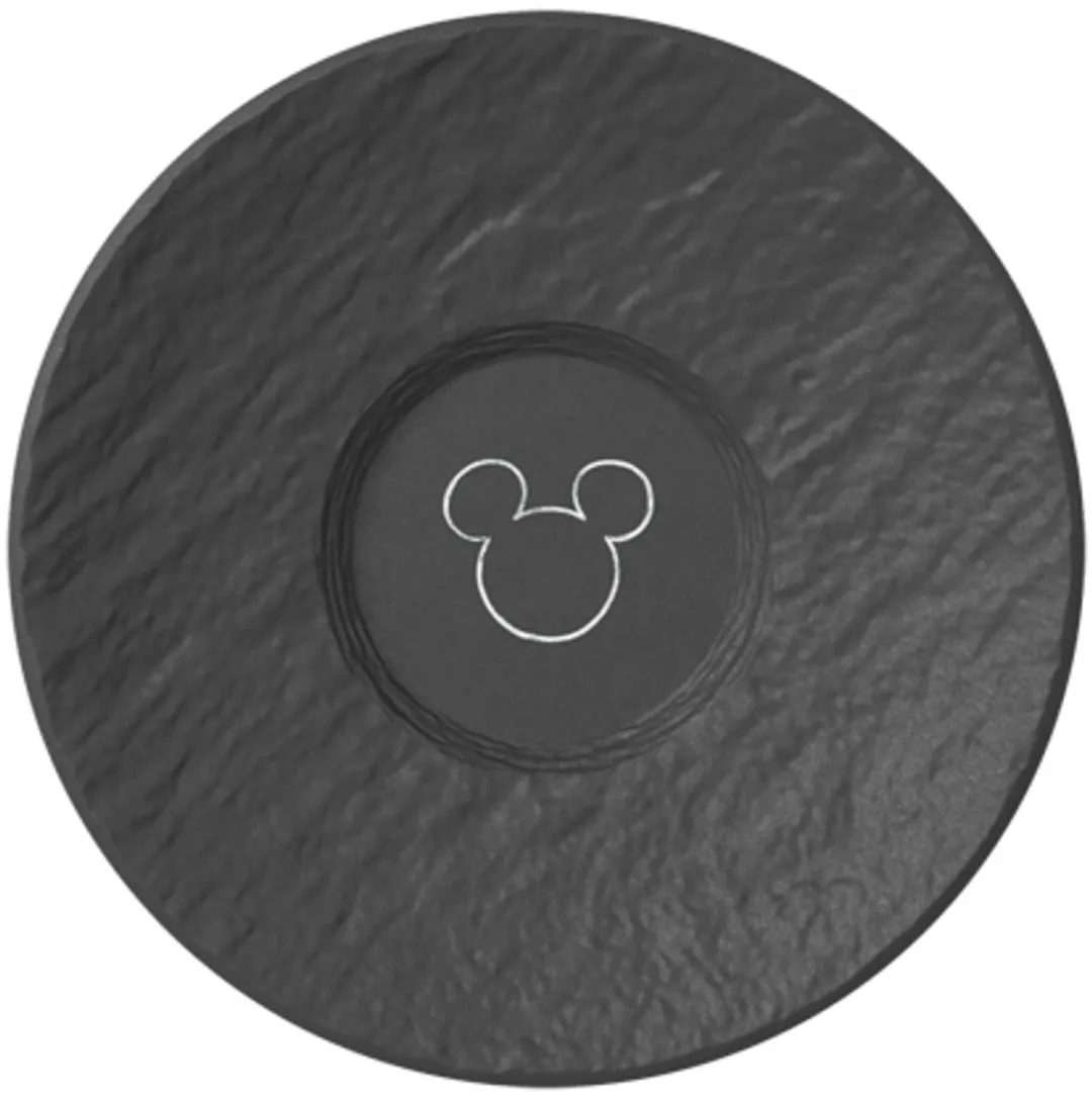 Villeroy & Boch Manufacture Rock Mickey Mouse Espresso-Untertassen