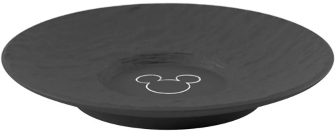 Villeroy & Boch Manufacture Rock Mickey Mouse Espresso-Untertassen - 6 Stuks - Ø12,1cm