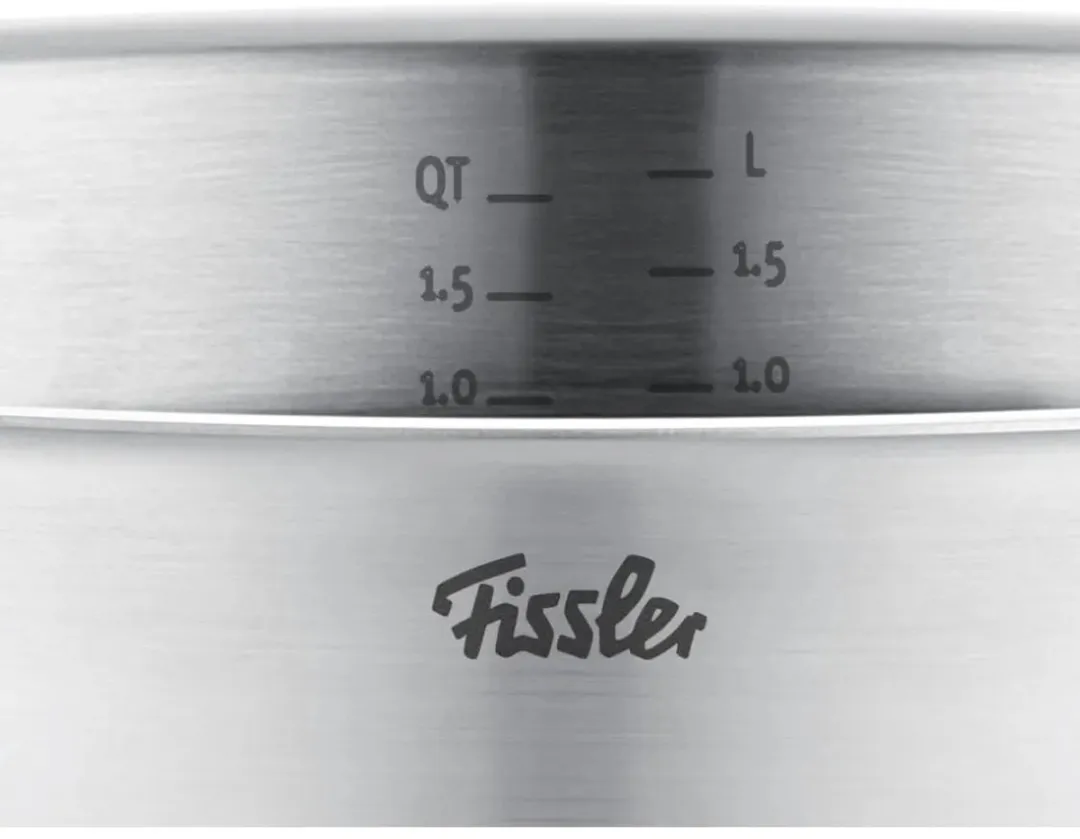 Fissler Pure Collection Braadpan 24cm - Zilver - afbeelding 2 van 6