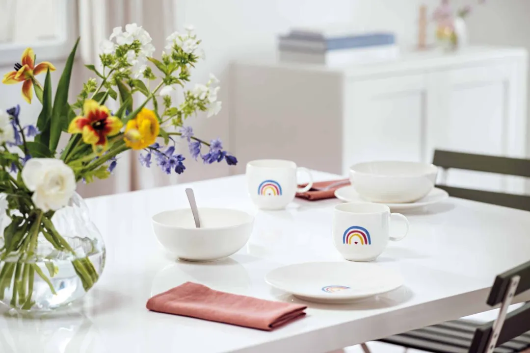 Villeroy & Boch Be Happy With Love Frühstücksset - 3-delig