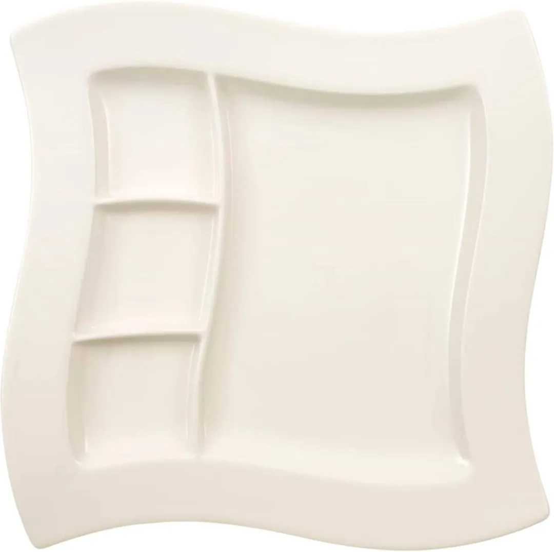 Villeroy & Boch NewWave Fonduebord 27x27cm - Wit
