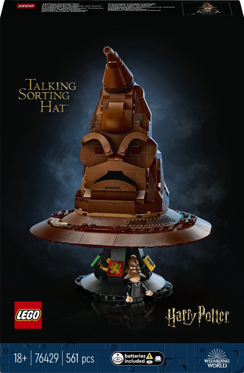 LEGO Harry Potter Pratende Sorteerhoed - 76429