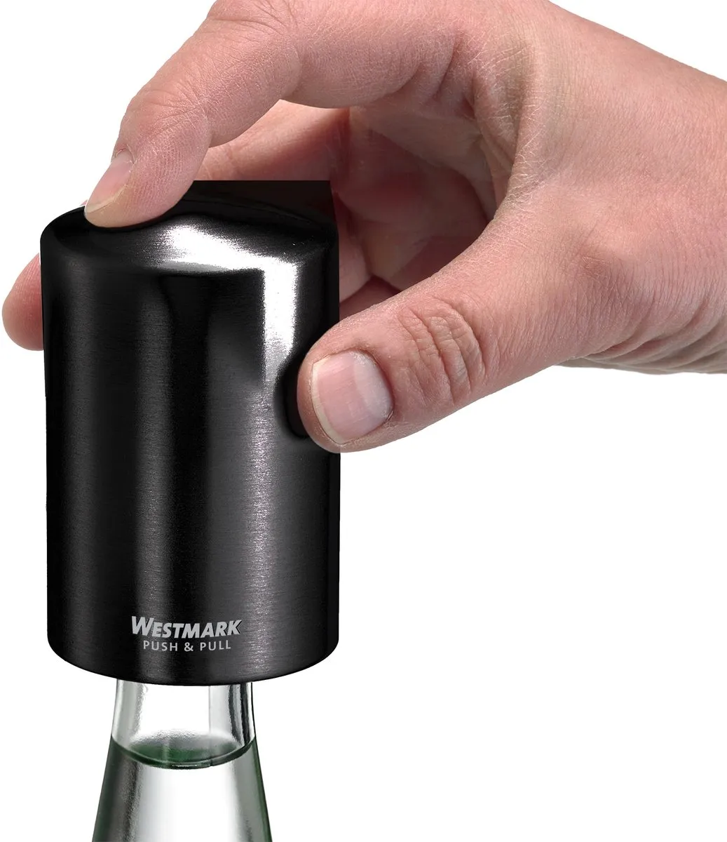 Westmark Automatische Kurkentrekker Push&Pull - 5,3x5,3x8cm