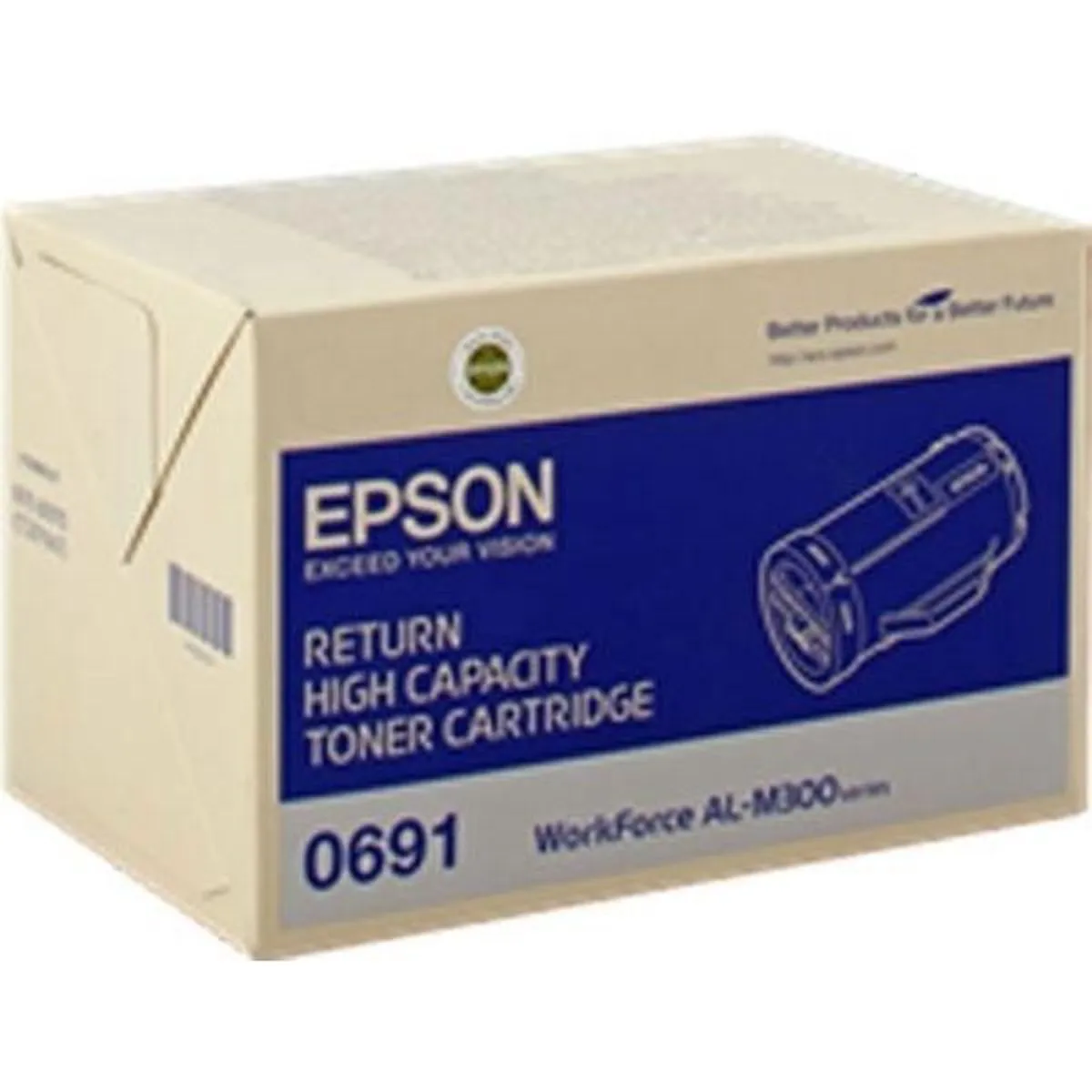 Epson C13S050691 Cartridge - Zwart
