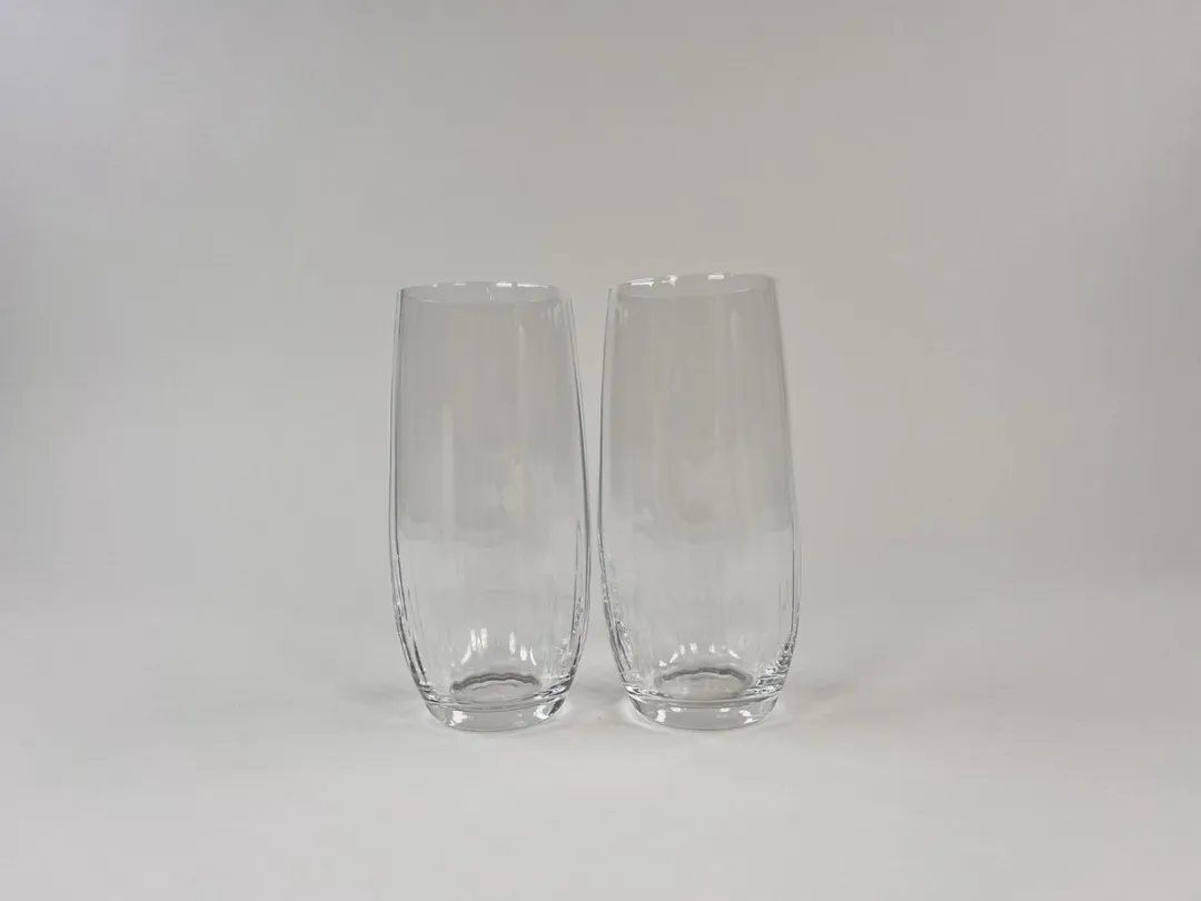 VacuVin Longdrinkglazen 35cl - Set van 2 - Kristal